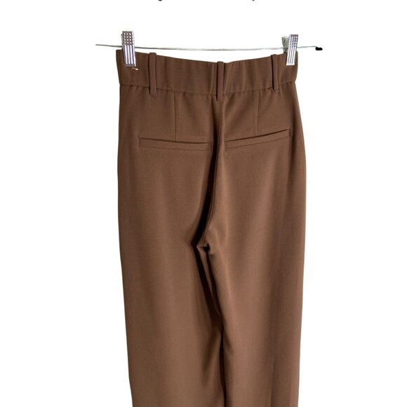 Abercrombie & Fitch Brown Wide-Leg Trousers - Picture 9 of 12